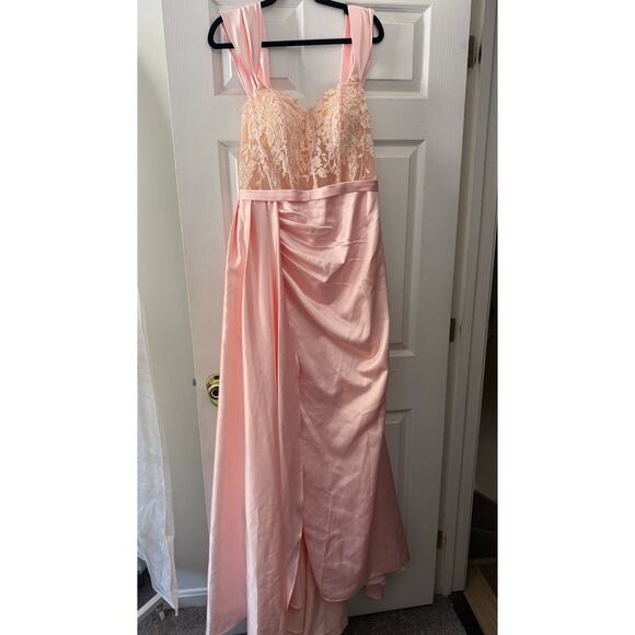 JJs House Dresses & Skirts - JJ's House Pink Corset Prom/Formal Dress Size 16 NWT